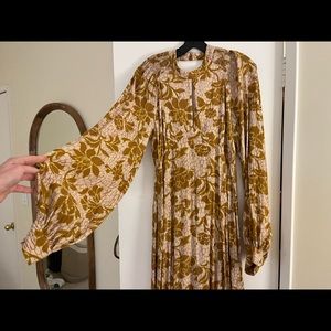 Zara Retro MIDI Dress Size M